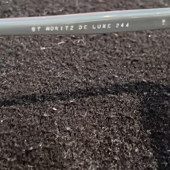 JONES DESIGN PILOT SUNGLASSES, grey plastic frame, made in France, - Picture 6 of 8